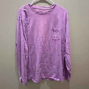 Vineyard Vines Purple Long Sleeve Tee